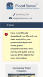Mobile Screenshot of floodsense.co.uk